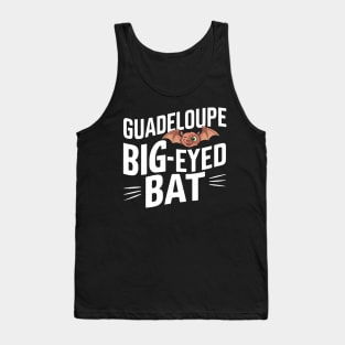 The Guadeloupe big-eyed bat Tank Top